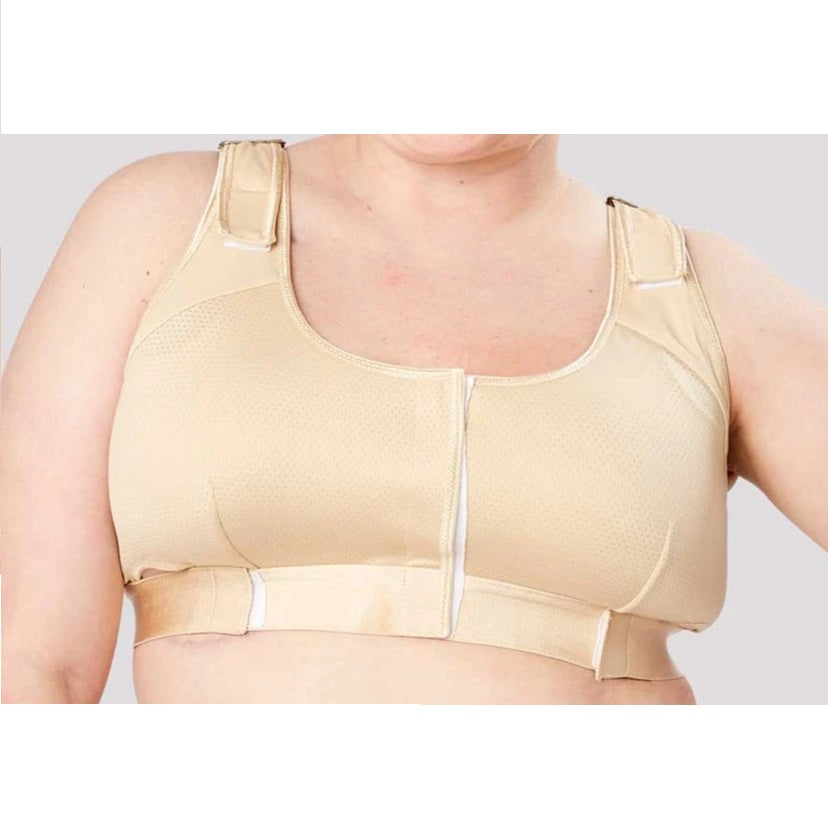 Women Post Surgical surgery Front Open Full Support Recovery Bra